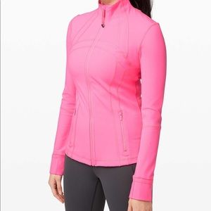 Lululemon Define jacket -neon pink